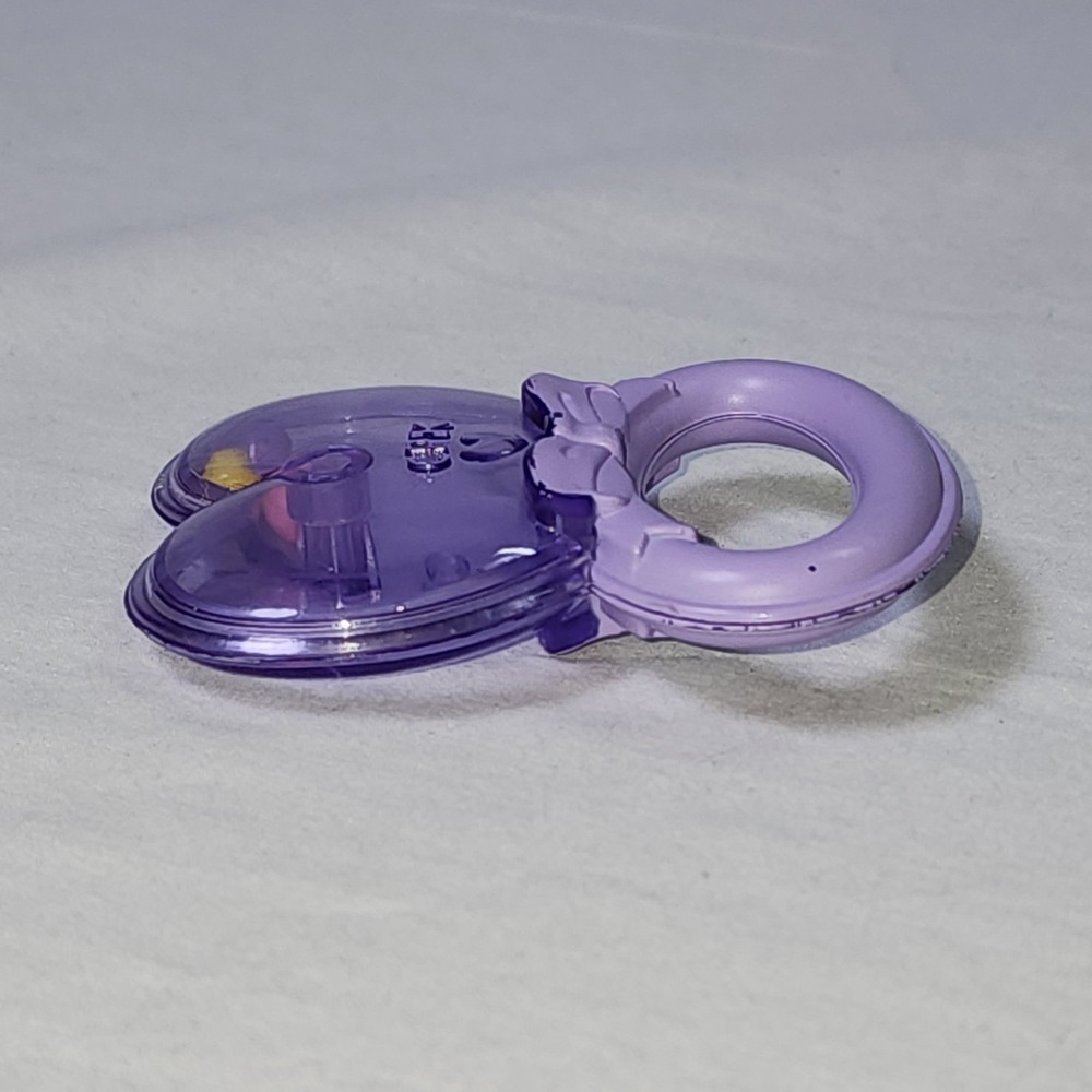 CPK Purple Clear Heart Replacement Baby Doll Rattle 2004 Vintage Cabbage Patch - Picture 5 of 8